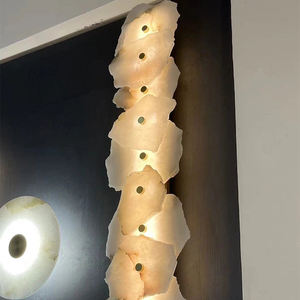 Lámpara de pared creativa moderna de mármol de alto grado para sala de estar Villa Hotel - Product Image 2