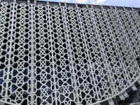 Revêtements architecturaux complexes en UHPC à forme libre pour façade mur-rideau avec design contemporain pour les immeubles de bureaux