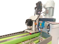 Machine de perçage CNC multi-axes verticale automatique pour profilés en aluminium, portes, moteur personnalisé, diamètre de perçage max. 20 mm, certifiée ISO