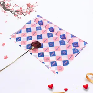 Full Color Custom Logo Waterproof Tissue Wrapping Paper for Cloth Wrapping and Small Business E-commerce Gift Packaging