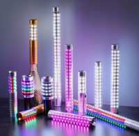 Bastón LED Estroboscópico para Servicio de Botellas de Champán y Vino, Bengalas LED para Discotecas VIP, KTV, Bares, Bastones Luminosos para Botellas