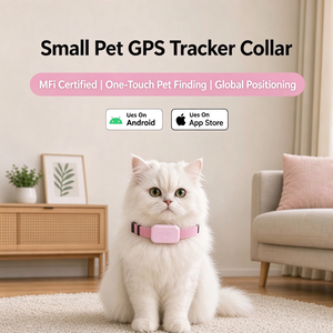 ปลอกคอติดตามสัตว์เลี้ยงอัจฉริยะ บลูทูธ 5.0 ระบบระบุตำแหน่ง GPS สำหรับสุนัขและแมว - Product Image 4