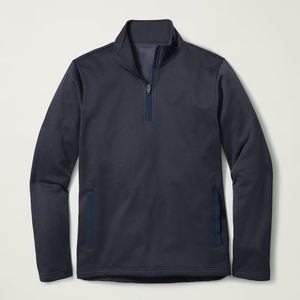 Sweat-shirts personnalisés en nylon numérique à ressort solide, broderie sportive, séchage rapide, écologiques, streetwear, grande taille, fermeture éclair sur le côté pour hommes - Product Image 5