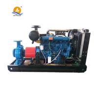 Pompe centrifuge à eau diesel 75 ch, 4 cylindres, pour irrigation, hauteur de refoulement 100 m