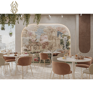 Vetrina per Pasticceria in Legno e Vetro Personalizzata e Set di Armadietti per Torte per Esposizione in Negozi di Dolci Moderni e Design d'Interni per <span class=keywords><strong>Pasticcerie</strong></span> - Product Image 5