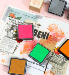 Tampone <span class=keywords><strong>per</strong></span> inchiostro fai da te, ricarica di inchiostro a base di olio <span class=keywords><strong>per</strong></span> timbri in gomma, tessuto, scrapbook, decorazioni <span class=keywords><strong>per</strong></span> matrimoni, tampone <span class=keywords><strong>per</strong></span> impronte digitali - Realizzato in plastica - Product Image 6