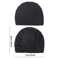 Gorro de turbante musulmán de Modal suave nuevo al por mayor gorro de turbante interior gorro de bufanda islámica sombrero indio turbante de mujer