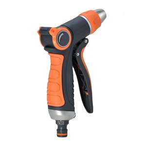 Pistolet d'arrosage de jardin à jet variable, en plastique, avec tuyau réglable pour usage extérieur - Product Image 4