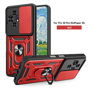 Tcl 50 Pro nxtpaper Cyber Armor trường hợp bền TPU + PC chống sốc bảo vệ với máy ảnh bảo vệ - Product Image 4