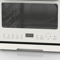Nouveaux appareils ménagers coréens 20L vapeur Air friteuse four numérique comptoir électrique vapeur Air friteuse grille-pain four