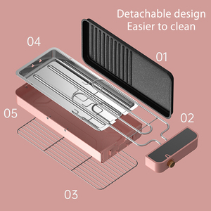 Conception haute puissance 1800W. Tube chauffant double en U à chauffage rapide avec performance anti-explosion, pour des plats savoureux - Product Image 2