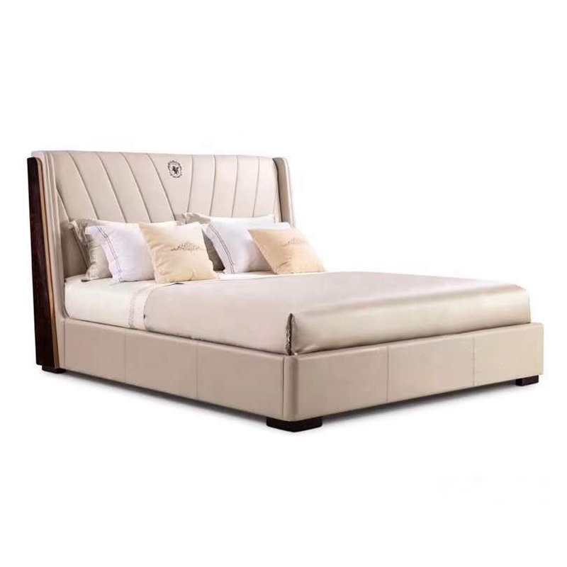 Hotel bedroom sets luxury modern single queen king size bed room furniture modern home frame wood beds