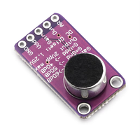 Module d'amplificateur AGC pour microphone MAX9814 (CMA-4544PF-W) - Préamplificateur audio haute performance avec contrôle automatique du gain