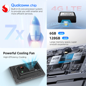 Junsun Qualcomm Chip Android Radio de coche para Renault Clio <span class=keywords><strong>4</strong></span> 2016-2019 8-Core 5G/4G Apple CarPlay estéreo 360 Cámara 1,8 Ghz RDS DSP - Product Image 3
