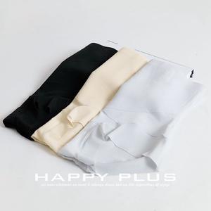 Ropa Interior de Cintura Alta con Control de Abdomen Happy Plus para Mujer, Talla Grande, Nylon Jersey, Negro, Azul, N8992 - Product Image 1