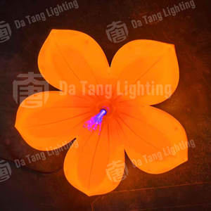 Lumière décorative extérieure en fleurs de kapok pour jardin, cour et aménagement paysager, éclairage d'ambiance - Product Image 5