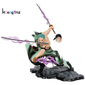 Figurine d'action en PVC de collection One Piece Roronoa Zoro à trois lames Sa-maximum Manga Sauron Roronoa Zoro, cadeau - Product Image 2