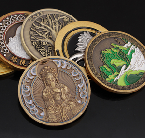 Pièces commémoratives rondes en laiton, cuivre et alliage cuivre-nickel, plaquées or et argent, personnalisées par le fabricant - Product Image 6