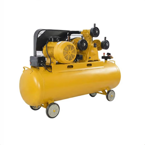 Portable 1.5KW 5.5HP Oil-less Screw Type Air <b>Cooled</b> 180L 7500W 380V Industrial Use Air Compressor - Product Image 3