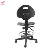 Chaise antistatique ESD en PU, tabouret de laboratoire, tabouret industriel pour l'école, l'hôpital, la dentisterie