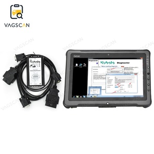 แท็บเล็ต F110 สำหรับเครื่องมือวินิจฉัย Kubota Diagmaster รถขุด รถตัก รถบรรทุก พร้อมอินเทอร์เฟซ Python ชุดอุปกรณ์วินิจฉัย Takeuchi - Product Image 2