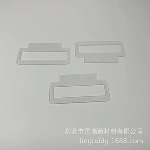 Transparent Matte Adhesive <b>Plastic</b> <b>Hooks</b> For Electronics And Gifts Pc Pet Pvc Pp Material Easy Carry Handle - Product Image 1