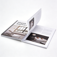 Riding Nail Album, Livret promotionnel professionnel en carton couché de luxe, couverture rigide, impression offset, format A4, reliure agrafée à chaud