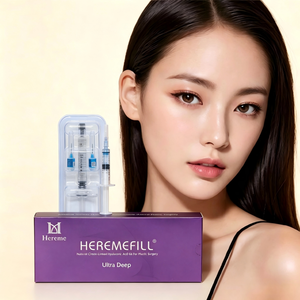 Heremefill 1ml Gel de comblement dermique HA profond pour la réduction des rides nasogéniennes, le repulpage des lèvres et l'anti-âge, <span class=keywords><strong>injection</strong></span> avec 24mg d'HA - Product Image 3