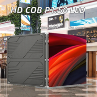 Écran LED intérieur à pas fin COB P1.875 600mmx337.5mm, panneau mural vidéo LED publicitaire HD pour salle de conférence et studio
