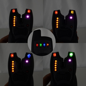 Ensemble d'alarme de morsure de pêche sans fil avec fonction de <span class=keywords><strong>test</strong></span> de portée 1 + 4 alarme de pêche à la carpe et récepteur - Product Image 3