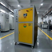 Pompe moteur de congélateur industriel Shenfeng certifiée CE, refroidie par eau, contrôlée par PLC, haute efficacité, R-410A