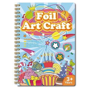 Foil Art Adesivi da principessa Dress-up gioco attività artigianale per bambini divertenti kit di artigianato regali per ragazze di età compresa tra 3 anni fai da te - Product Image 6