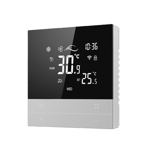 Termostato Inteligente AVATTO WT300 <span class=keywords><strong>Tuya</strong></span> Wifi para Fan Coil de 2/4 Tubos, Compatible con Alexa y Google Home para Calefacción y Refrigeración HVAC - Product Image 1