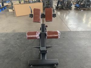 <span class=keywords><strong>Chaise</strong></span> <span class=keywords><strong>romaine</strong></span> en métal durable Commander GM60A pour salle de sport commerciale avec dispositifs de sécurité pour l'entraînement musculaire - Product Image 3