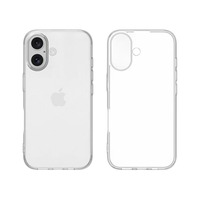 Coques de téléphone portable ultra-fines, transparentes, souples, de haute qualité, antichoc, sans support, en TPU, pour les séries 7-17