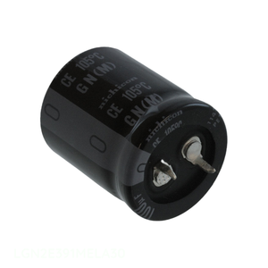 ตัวเก็บประจุ UF 390 UF 20% 250V คาปาซิเตอร์ LGN2E391MELA30ทะลุรู390 uF ของแท้ - Product Image 1