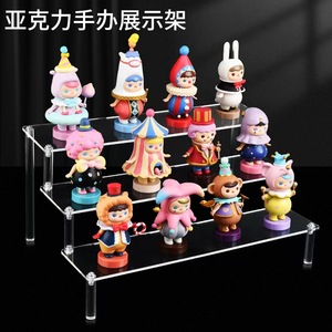 <b>Acrylic</b> Tiered <b>Display</b> Stand 3 Mm Thick 5 Layers Simple Design Home Decor Indoor Use - Product Image 3