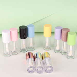 Oferta Especial MLM: Tubo de Brillo Labial de Plástico de 6ml con Aplicador de Brocha, Envase para Aceite Labial, Empaque Cosmético de Marca Privada, Personalizable OEM - Product Image 4