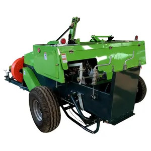 Hot sale new CE manual PTO driven hay and pine rice straw mini square baler machine for sale with low price