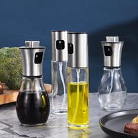 Accessoires de cuisine, articles de cuisine, pompe à salade, vaporisateur, bouteille en verre pour barbecue, vaporisateur d'huile, bouteille d'huile d'olive et de vinaigre, premium pour le camping