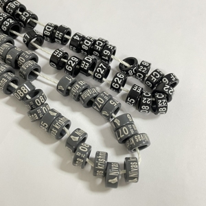 Anelli per Zampe di Piccione 14mm, Anelli Identificativi per Piccioni, Strumento di Identificazione per Volo all'Aperto, Anelli in Alluminio per Zampe - Product Image 6