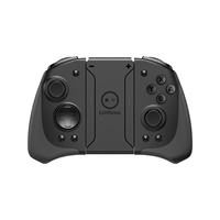 LinYu Voswitch Joy-Con Fungsi Makro Tombol Mekanis untuk Pengontrol Koneksi Ganda Kompetitif Nirkabel untuk OLED/Lite