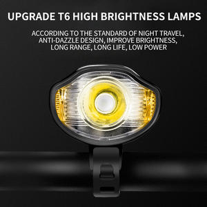 Lxhund – phare Led pour vélo, 4 modes, rechargeable par USB, pour conduite de nuit, étanche, avec affichage, pour vélo de montagne - Product Image 2