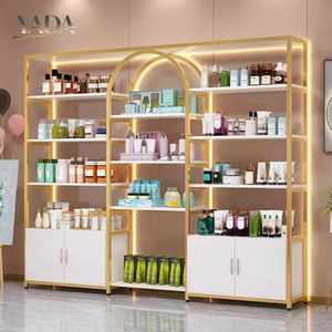 ชั้นวางอุปกรณ์ทำผมสำหรับร้านเสริมสวย ชั้นวางโลหะสำหรับจัดเก็บเครื่องมือ ชั้นวางสินค้าสำหรับร้านเสริมสวย ชั้นวางสินค้าสำหรับร้านขายเครื่องสำอางและน้ำหอม - Product Image 3