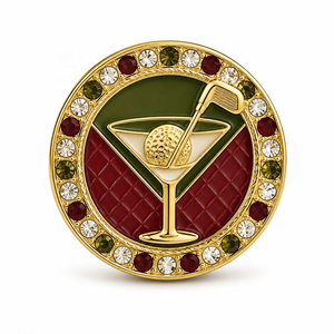 Marqueur <span class=keywords><strong>de</strong></span> balle <span class=keywords><strong>de</strong></span> golf personnalisé en strass et cristal, motif trèfle à quatre feuilles, pour la Saint-Patrick, cadeau pour golfeur, fabricant <span class=keywords><strong>de</strong></span> marqueurs <span class=keywords><strong>de</strong></span> balle <span class=keywords><strong>de</strong></span> golf - Product Image 2