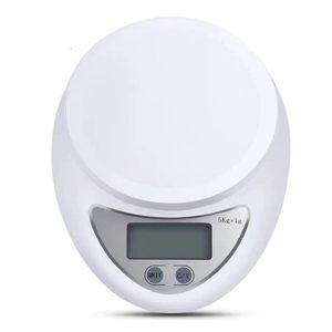 Balance de cuisine alimentée par piles, très vendue, facile à utiliser, capacité de 5 kg, précision de 1 g - Product Image 1