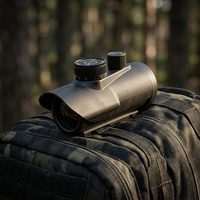 Lunette de visée à point rouge HD30X compacte avec optique à point rouge pour la chasse et montage sur rail de 20 mm