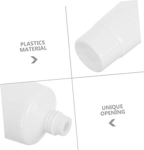 Emballage personnalisé de tube souple en PE transparent pour crème solaire cosmétique BB de 200 ml et 250 ml - Product Image 6