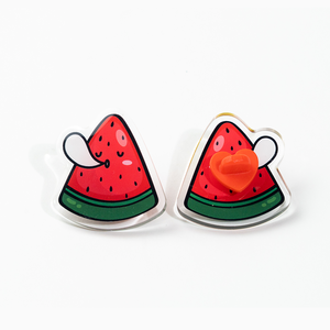 Bán Buôn Tùy Chỉnh In Acrylic Long Lanh <span class=keywords><strong>Epoxy</strong></span> Pins Dễ Thương Phim Hoạt Hình Acrylic Anime Phụ Kiện Trâm Cài Pins Huy Hiệu - Product Image 3