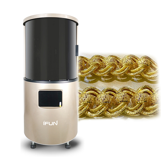 New Gold Giant 14k 3D Printer for Jewelry Models High Precision Large Size 3D Printing Machine